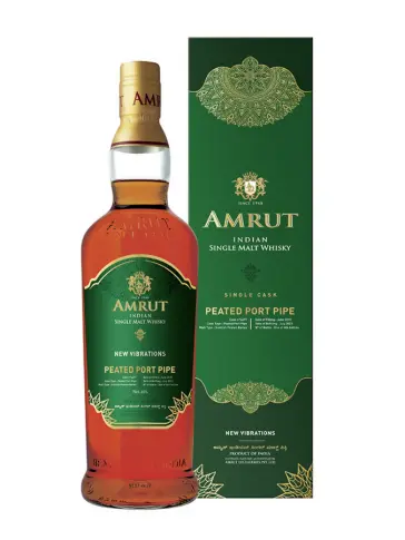 AMRUT 8 ans 2015 #4677 Peated Port Pipe New Vibrations - main image
