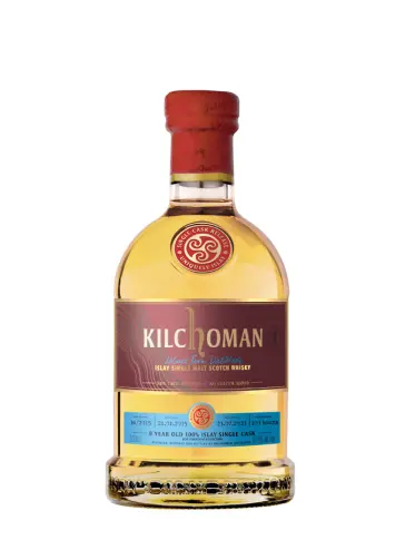 KILCHOMAN 8 ans 100% Islay Fermentation Variation 100h Bourbon Barrel Single Cask New Vibrations - main image