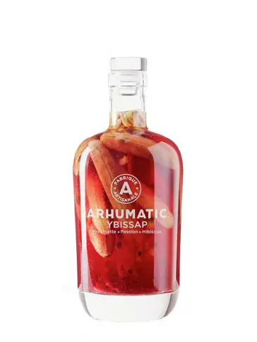 ARHUMATIC Ybissap - Clairin Vaval, Frécinette, Passion, Sirop d'Hibiscus New Vibrations - visuel principal