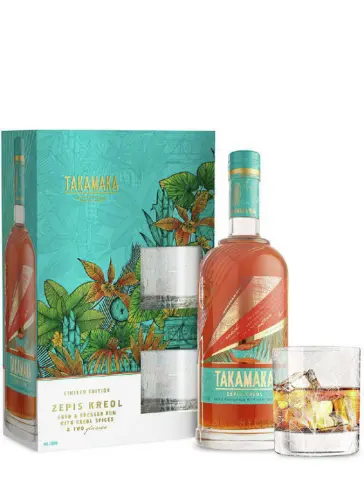 TAKAMAKA Zepis Kreol coffret 2 verres - visuel principal