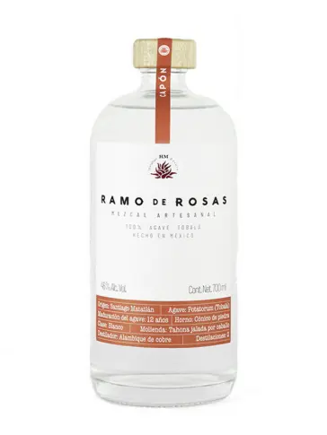 RAMO DE ROSAS Mezcal Tobalá Capón - visuel principal