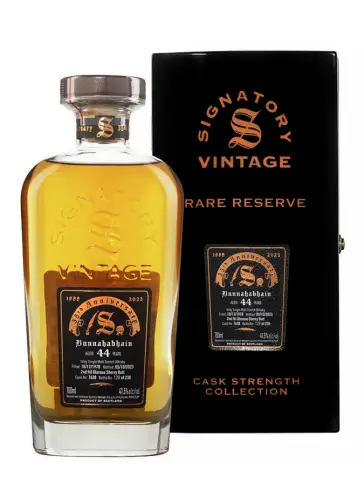 BUNNAHABHAIN 44 ans 1978 2nd Fill Oloroso Sherry Butt 35th Anniversary Signatory Vintage - visuel principal