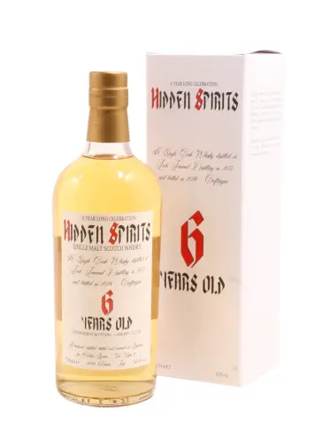 CROFTENGEA 6 ans 2017 1st Fill Bourbon Cask Hidden Spirit - visuel principal