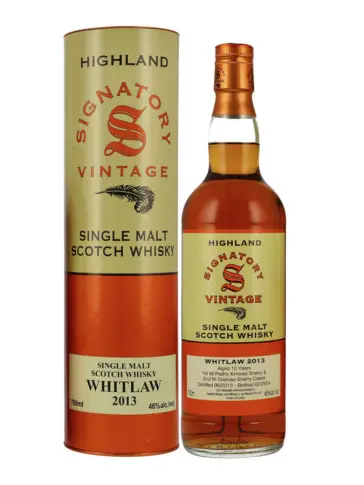 WHITLAW 10 ans 2013 PX & Oloroso Signatory Vintage - visuel principal