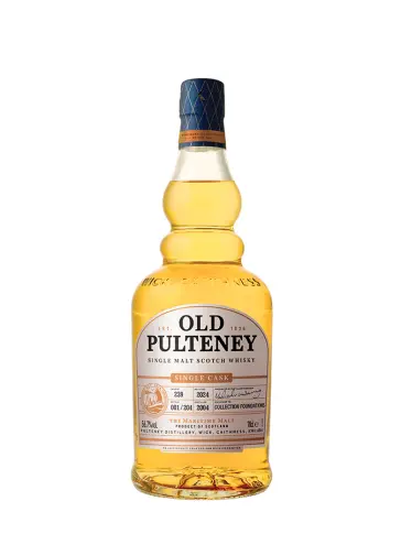 OLD PULTENEY 19 ans 2004 Bourbon Barrel Single Cask Foundations - visuel principal