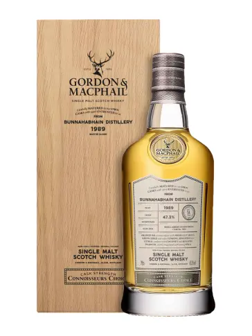 BUNNAHABHAIN 34 ans 1989 Refill American Hogshead Connoisseurs Choice Upper Gordon & Macphail - main image