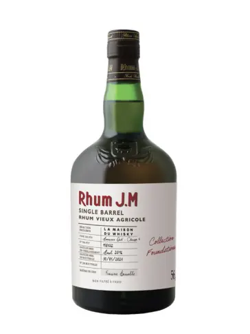 RHUM JM 8 ans 2016 Single Barrel #150472 Foundations - visuel principal