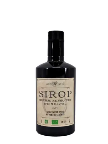 AWEN NATURE Sirop Gingembre & Curcuma - main image