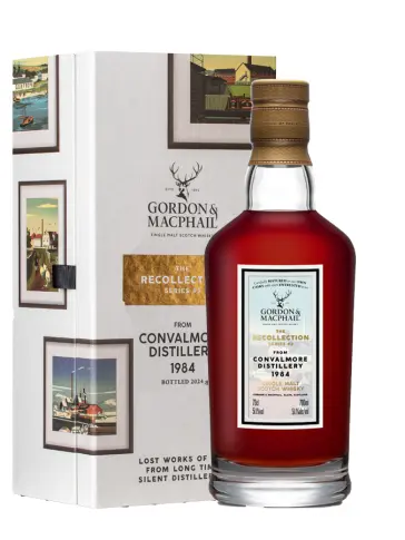 CONVALMORE 39 ans 1984 REFILL SHERRY HOGSHEAD Recollection Gordon & Macphail - visuel principal