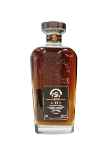 ARDBEG 33 ans 1991 1st Fill Oloroso Sherry Butt Symington's Choice Signatory Vintage - visuel principal