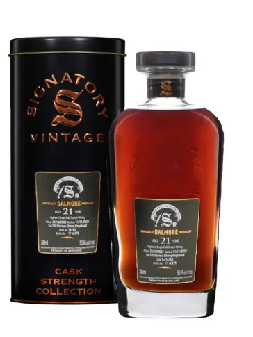DALMORE 21 ans 2003 Symington's Choice #14743 1st fill Oloroso Sherry Hogshead Signatory Vintage - visuel principal