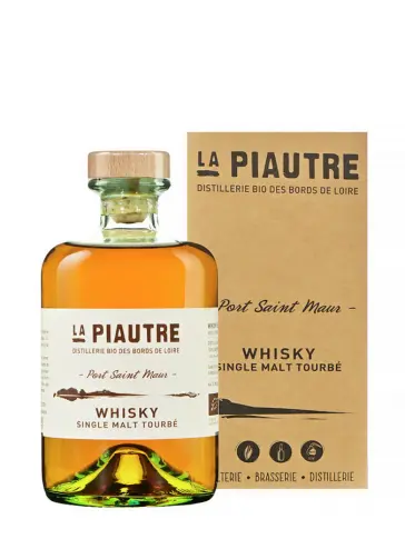LA PIAUTRE Whisky Single Malt Tourbé - main image