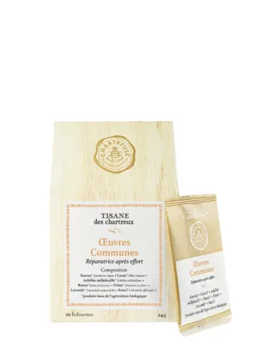 CHARTREUSE Tisane Œuvres Communes 20 infusettes BIO - main image