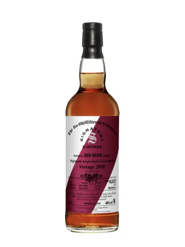 BEN NEVIS 2018 Wine Casks Burgundy 2nd fill Hogshead - main image