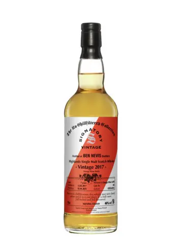 BEN NEVIS 2017 Wine Casks Orange Wine 1st Fill - visuel principal