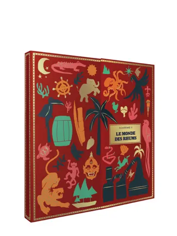 CALENDRIER DE L'AVENT Le Monde des Rhums Coffret 25 x 2cl - visuel principal