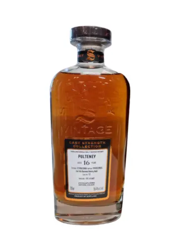PULTENEY 16 ans 2008 1st fill Sherry butt Signatory Vintage - visuel principal