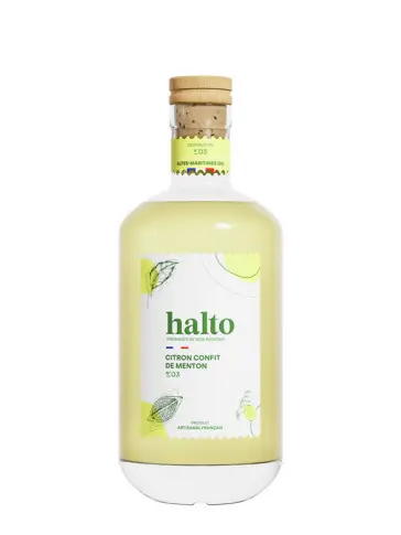 HALTO Rhum Arrangé Citron Confit de Menton - visuel principal