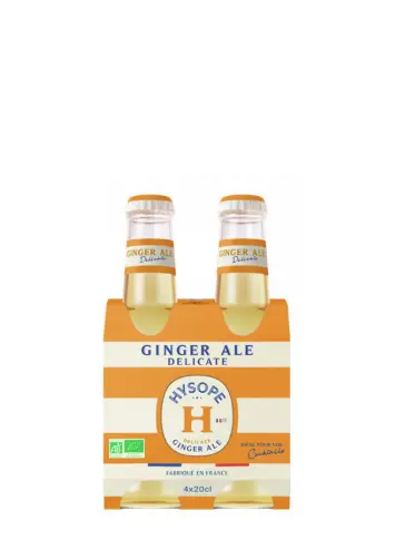 HYSOPE Ginger Ale 6 x 4 x 200 ml Bio - main image