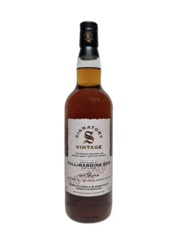TULLIBARDINE 9 ans 2015 1st & 2nd Fill Oloroso Sherry Butts 100 Proof - main image