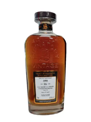 JURA 16 ans 2009 #16 Cask Strength Collection 1st Fill Oloroso Sherry Butt Finish Signatory Vintage - main image