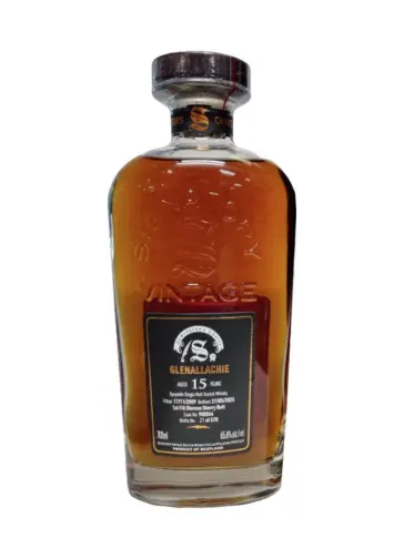 GLENALLACHIE 15 ans 2009 1st Fill Oloroso Sherry Butt Symington's Choice Signatory Vintage - main image