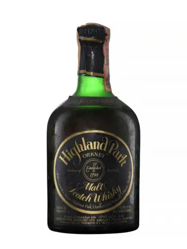 HIGHLAND PARK 21 ans 1959 Dumpy Bottle Rotation 1980 - main image