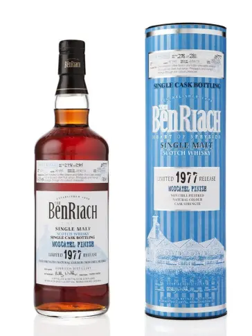 BENRIACH 36 ans 1977 Moscatel Finish Batch 10 - visuel principal