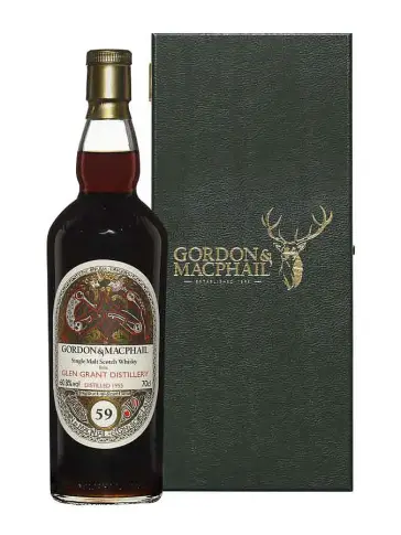GLEN GRANT 1955 Single Cask Gordon & Macphail - visuel principal
