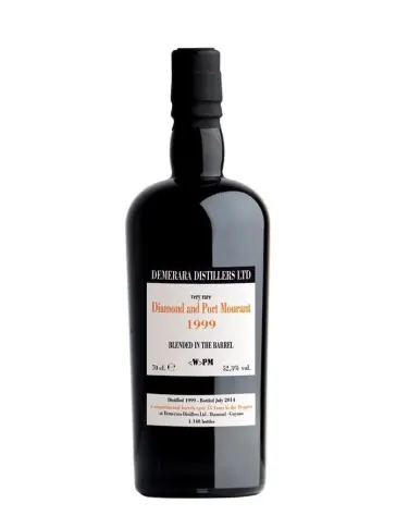 DIAMOND AND PORT MOURANT 15 ans 1999 Demerara W - PM One of 1148 bottles, edition 2014 - visuel principal