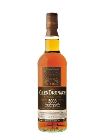GLENDRONACH 11 ans 2003 Oloroso Puncheon LMDW - main image