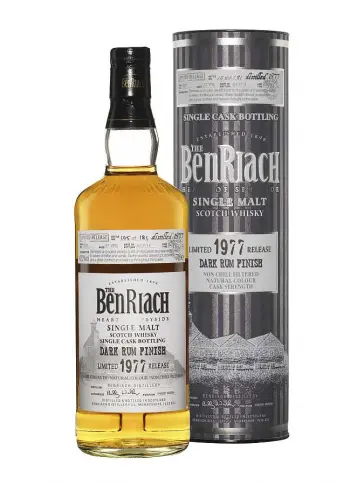BENRIACH 37 ans 1977 Dark Rum Batch 11 - main image