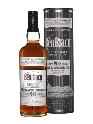 BENRIACH 36 ans 1978 Sherry Matured Batch 11 - main image