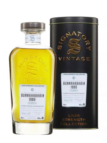 BUNNAHABHAIN 25 ans 1989 Hogshead Signatory Vintage - main image