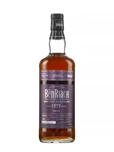 BENRIACH 35 ans 1979 Bourbon Barrel Peated Batch 12 - visuel principal
