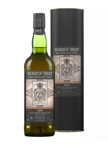 GLEN MORAY 21 ans 1994 - 60 ans LMDW Berry Bros. & Rudd - visuel principal
