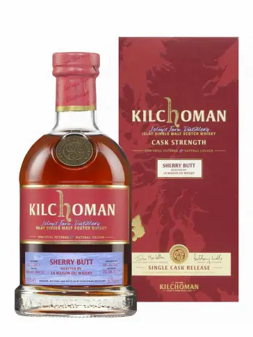 KILCHOMAN 10 ans 2007 Sherry Cask Strength LMDW Cellar Book - main image