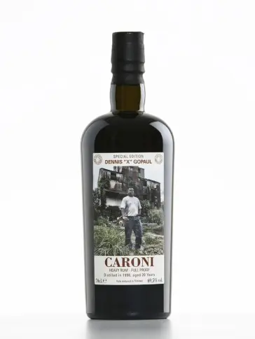 CARONI TRINIDAD 20 ans 1998 Dennis X Employees 1st Rel. One of 1151 bottles - main image