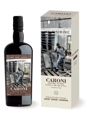 CARONI TRINIDAD 23 ans 1996 D "Sarge" Employees 2nd Rel. One of 953 bottles - main image