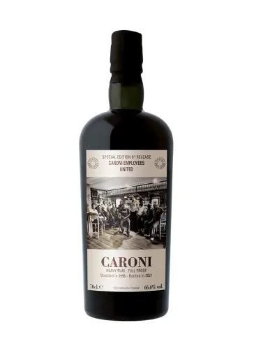 CARONI TRINIDAD 25 ans 1996 Employees United 6th Rel. One of 754 Bottles, 2021 Edition - main image