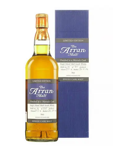 ARRAN marsala cask - visuel principal