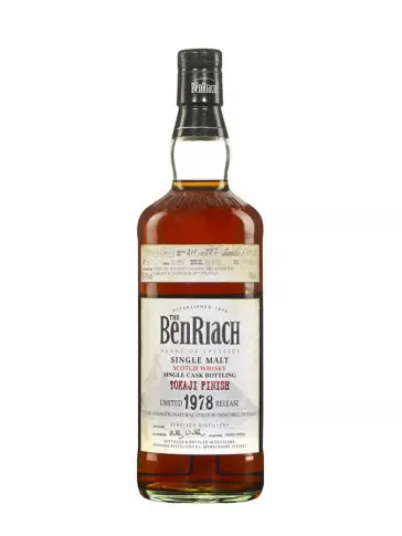 BENRIACH 32 ans 1978 single cask 4417 tokaji finish - visuel principal