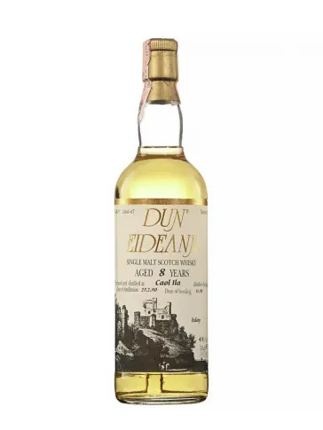 CAOL ILA 8 ans 1990 Dun Eideann Wooden Box Bauchig Signatory Vintage - visuel principal