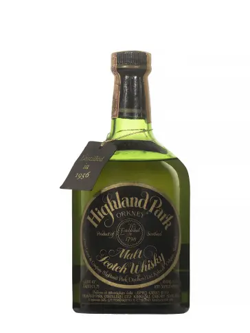 HIGHLAND PARK 18 ans 1956 Black Label dumpy green bot - visuel principal