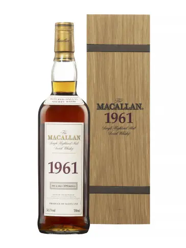 MACALLAN 40 ans 1961 Fine & Rare Sherry Wood - visuel principal