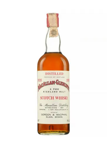 MACALLAN 1935 Whithe&red Label Decanter Gordon & Macphail - visuel principal
