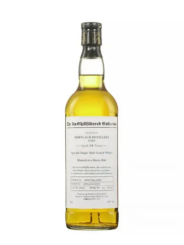 MORTLACH 14 ans 1989 The un chillfiltered Collection Signatory Vintage - visuel principal
