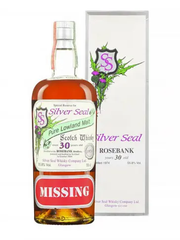 ROSEBANK 30 ans 1974 missing silver seal - main image