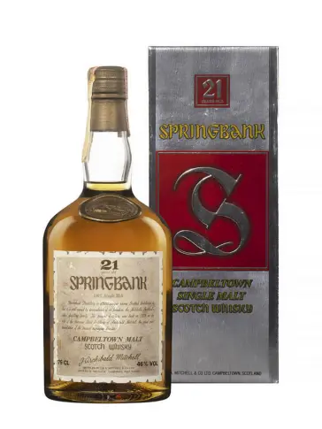 SPRINGBANK 21 ans Gold Wax Dumpy - visuel principal