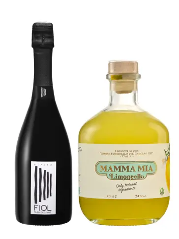 Duo MAMMA MIA! x FIOL Prosecoo Extra dry - visuel principal